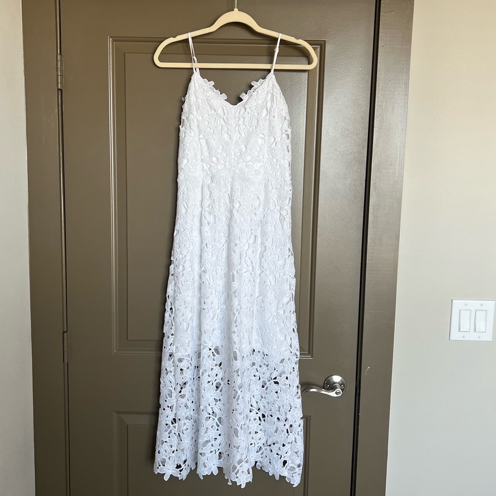 M Floral/Bridal Midi Express Dress